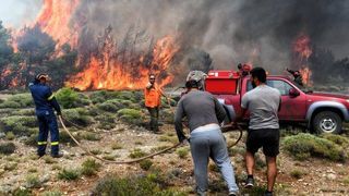 Numarul victimelor incendiilor din Grecia a ajuns la 88! Din pacate, inca o victima a pierdut lupta cu moartea