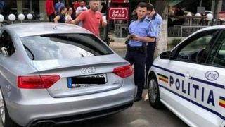 Soferul masinii cu numarul de inmatriculare anti-PSD s-a ales cu dosar penal