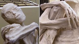 Mumia cu trei degete descoperita in Peru nu ar fi umana, sustin specialistii!