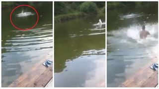 Tragedie in Sovata! Un tanar a murit inecat in lac, in timp ce prietenii au filmat tot. Baietii se amuzau copios crezand ca totul este o gluma