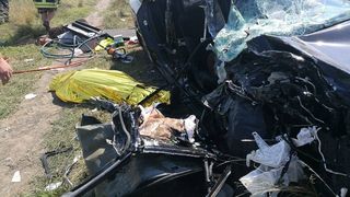 Accident cu sase victime la intrarea in tara, in vama Nadlac! Traficul este complet blocat in zona!