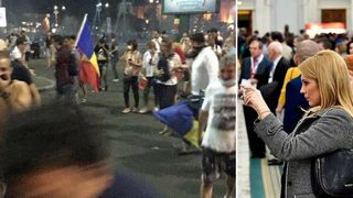 O celebra prezentatoare tv, victima violentelor din Piata Victoriei: "Sunt un om care respira cu un singur plaman"