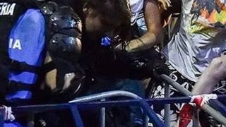 Jandarmerita batuta in Piata Victoriei, externata! Care este de fapt starea ei acum