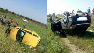Accident cumplit pe centura Timisoarei! Doi oameni au murit si alti 4 au fost dusi de urgenta la spital