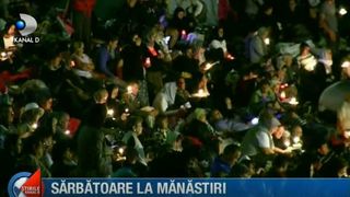 Numar record de pelerini la Manastirea Nicula! Oamenii au venit din toate colturile tarii