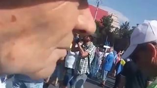 Garajul barbatului care a murit dupa ce a participat la protestele din Piata Victoriei, vandalizat de sustinatorii PSD! De ce a dat barbatul in judecata Jandarmeria Teleorman?