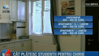 A inceput goana dupa chirii! Studentii se pregatesc din timp pentru noul an universitar