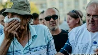 Sotia protestarului mort face primele marturisiri dupa ce a depus plangere penala la parchet