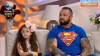 Superman de la Sibiu si fiica sa, Alessia, mai fericiti ca niciodata!