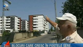 Blocurile care cresc in fostele sere. In trecut bucurestenii se hraneau cu legumele produse aici