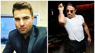 Adrian Mutu, cina speciala cu sotia la Dubai! Au fost serviti chiar de "Salt Bae"!