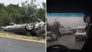 Primele imagini de la accidentul in care a fost implicat presedintele Republicii Moldova. Care este starea sefului statului