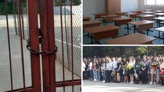 Sute de elevi s-au pregatit de prima zi de scoala, insa la festivitate au gasit usile inchise. Vacanta s-a prelungit cu o saptamana