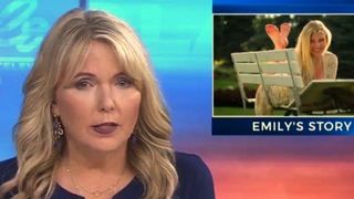 Clipe grele pentru o prezentatoare TV! A prezentat moartea fiicei sale, in direct, la stiri!