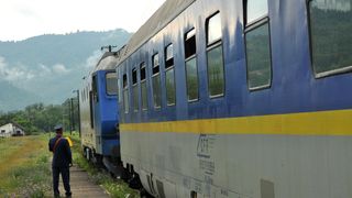 Sute de calatori au asteptat ore bune in gari dupa ce un copac a cazut peste liniile de tensiune intre Predeal si Brasov