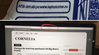 Jucarii pentru adulti vandute pe site-ul promovat de cutiile de lapte primite de elevi la scoala, in Vaslui