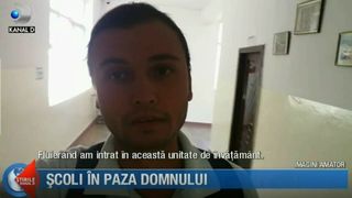 Experiment realizat de reporterii Stirile Kanal D! Cat de usor poate intra oricine in scolile fara paza