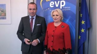 Liderul Partidului Popular European, Manfred Weber, dupa intalnirea cu Dancila: "Tara face pasi inapoi.."