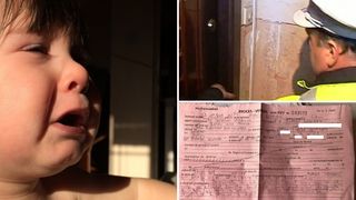 Politia Romana a amendat cu 500 de lei o femeie pentru ca ii plangea copilul la 2:50 dimineata