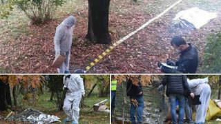 Descoperire macabra chiar in timpul vizitei ministrului Petre Daea, intr-o localitate din Bihor. Un barbat a fost gasit cu gatul taiat