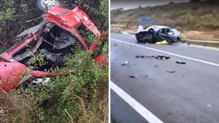 Accident devastator in localitatea clujeana Huedin! Trei barbati au murit si alti doi sunt in stare grava. Cel mai probabil unul dintre soferi a adormit la volan