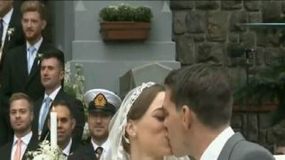 Nunta unui print renegat! Fostul principe Nicolae si Alina Binder s-au cununat religios. Imagini exclusive de la eveniment