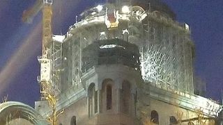 La Catedrala Mantuirii Neamului se lucreaza non-stop: &rdquo;Dacă sunt bani se lucrează şi noaptea la catedrală!&rdquo; FOTO