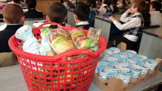 A trecut o luna de cand a inceput noul an scolar, dar elevii sunt nevoiti sa vina in continuare cu pachet de acasa. De ce se intampla asta?