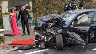Accident mortal &icirc;n Orşova! O depăşire neregulamentară l-a costat viaţa. Se căsătorise &icirc;n urmă cu o lună şi urma să devină tată