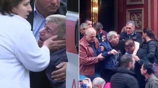 Aurică Beldeanu a fost transportat la spital! I s-a făcut rău la priveghiul lui Ilie Balaci