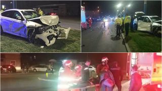Nepotul lui Ilie Balaci, accident cumplit după priveghi. Patru persoane sunt rănite