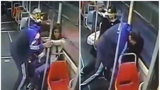 Imagini halucinante! O tânără a fost agresată într-un tramvai, spre nepăsarea celorlalţi călători