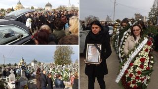 Imaginile durerii! Fiul cel mic al deputatului Viorel Stan a fost &icirc;nmorm&acirc;ntat. Au participat peste 500 de persoane