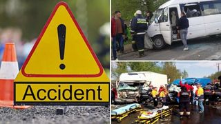 Accident deosebit de grav &icirc;n Caraş-Severin! Un microbuz a fost implicat: sunt cel puţin 8 victime. A fost activat planul roşu