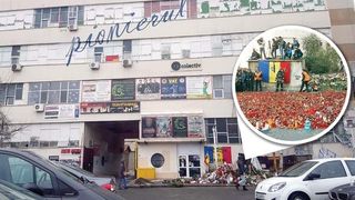 Scene tulburătoare! Ameninţă că &icirc;şi dă foc &icirc;n faţa clubului Colectiv! Oamenii legii sunt &icirc;n alertă