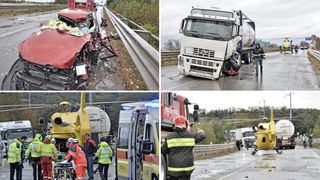 Accident teribil în Italia! O româncă se zbate între viaţă şi moarte pe patul de spital. Prietena ei, în stare gravă. Cele două s-au izbit de un TIR