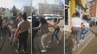 Primele declaraţii ale fetei snopite în autogara Năsăud:  "Au dat cu pumnii, palmele şi picioarele. Mi-au smuls părul din cap"