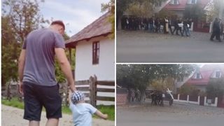 Imagini sf&acirc;şietoare de la &icirc;nmorm&acirc;ntarea lui Luca, copilului de 3 ani ucis de tată! De ce nu au participat bunicii din partea tatălui- VIDEO