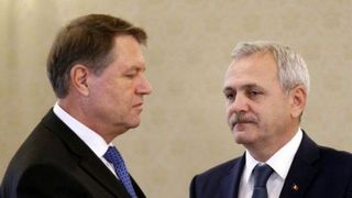 Iohannis, atac la Liviu Dragnea! "Acest infractor, Dragnea, cocoţat în fruntea statului, progresează semnificativ în domeniul fake news"