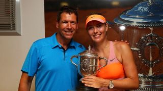 Maria Sarapova si Sven Groeneveld Foto sport.ro