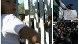 Proteste violente la Tijuana, după ce nordul Mexicului a fost luat cu asalt de către migranţii din Honduras