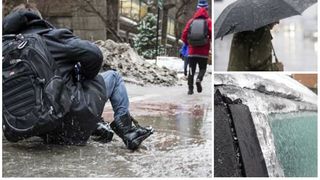 COD GALBEN de ploi, polei şi burniţă! Vremea rea îşi face de cap în România