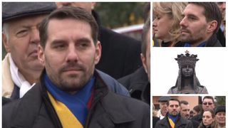Prinţul Nicolae, în lacrimi când a fost dezvelită o statuie a Reginei Maria la Ploieştiori! Imagini pline de emoţie cu principele ţării!