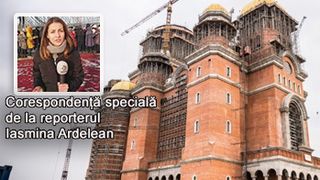 Ultima zi de pelerinaj la Catedrala M&acirc;ntuirii Neamului din Capitală. Credincioşii au rupt cordoanele de jandarmi