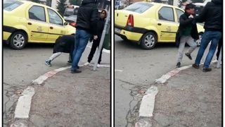 Hoţi prinşi şi bătuţi &icirc;n centrul oraşului, la Buzău! "Dacă Poliţia nu face nimic, ne facem singuri dreptate!"