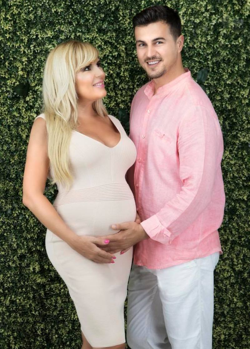 Elena Udrea, cu Adrian Alexandrov, în perioada în care era gravida