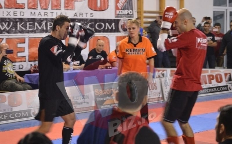 Teodor Tedi Emi s-a batut in ring cu NMircea Badea