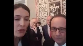 Clotilde Armand, in dialog cu presedintele Frantei, Francois Hollande. Ce l-a intrebat romanca si cum a raspuns seful statului