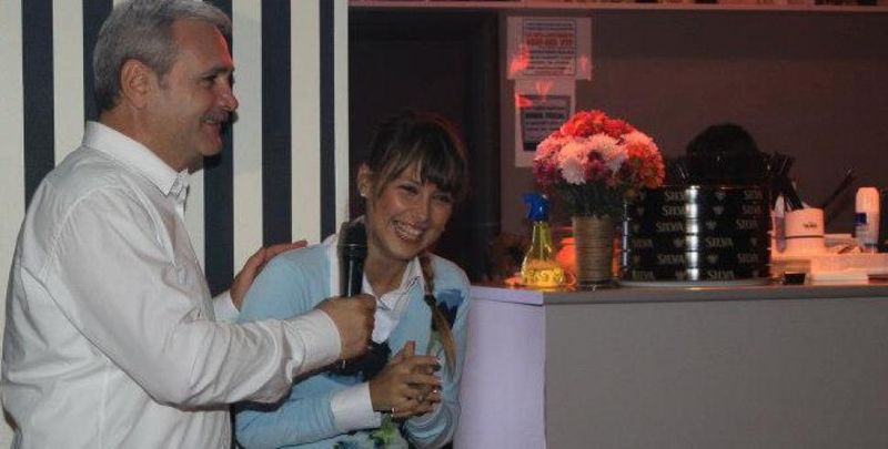 Liviu Dragnea, alaturi de "pupila" sa, Catalina Stefanescu