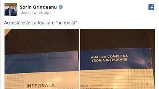 Grindeanu a postat doar copertile cartii pe care sustine ca a scris-o